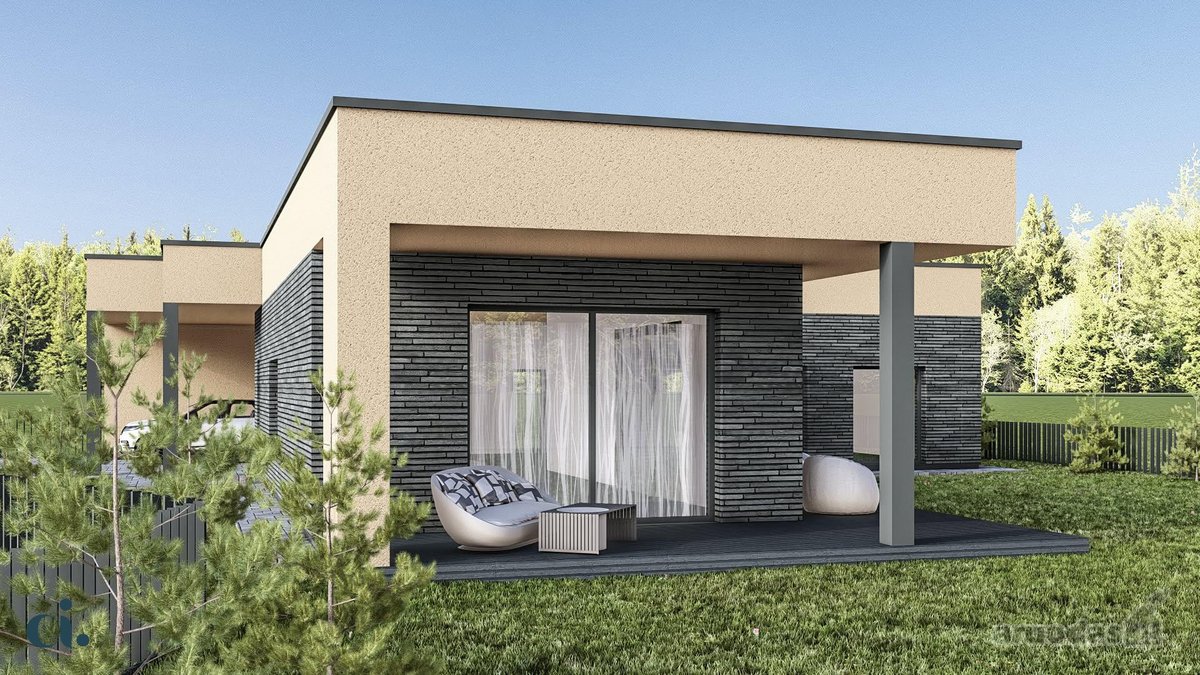Parduodamas Modernios Architektūros Nebaigtos - nuotraukos Nr. 4