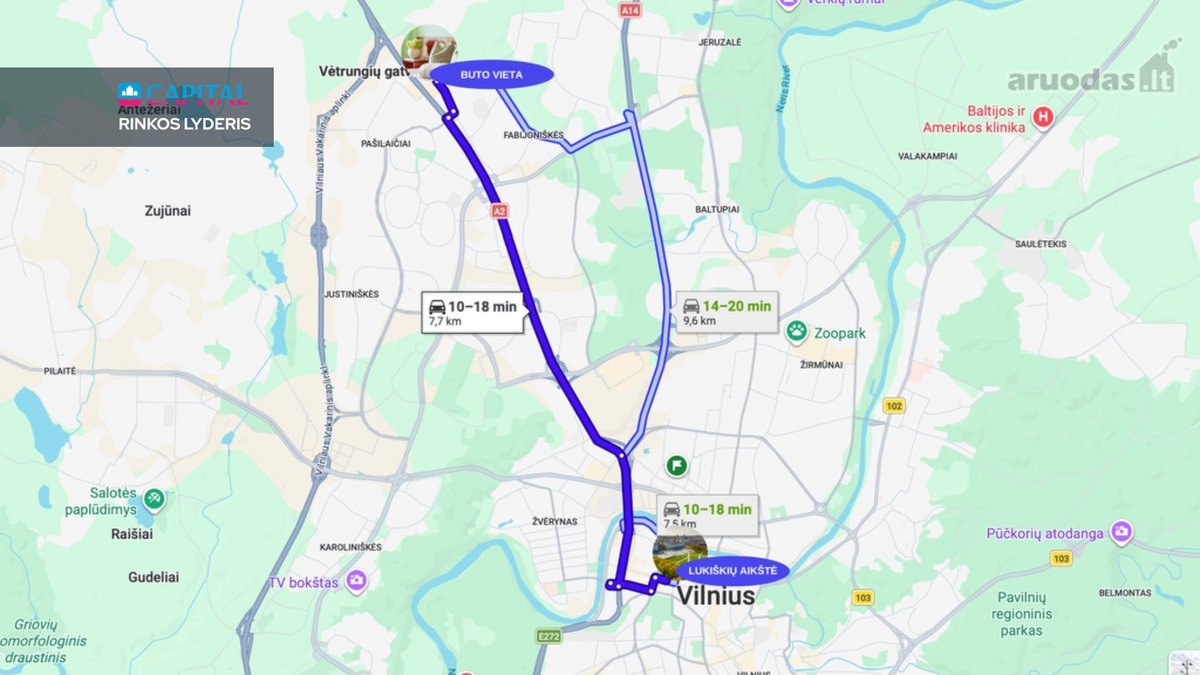 Erdvus 3 Kambarių Butas Vėtrungių Gatvėje. - nuotraukos Nr. 24