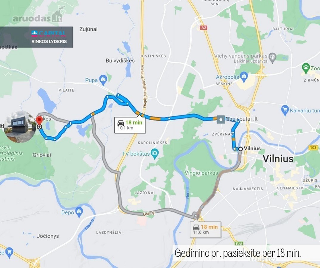 Modernūs A+ Klasės Sublokuoti Namai Pilaitėje! - nuotraukos Nr. 16