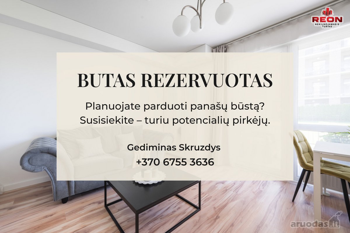 Patogiai Įrengtas Butas Su Didele Terasa - nuotraukos Nr. 2