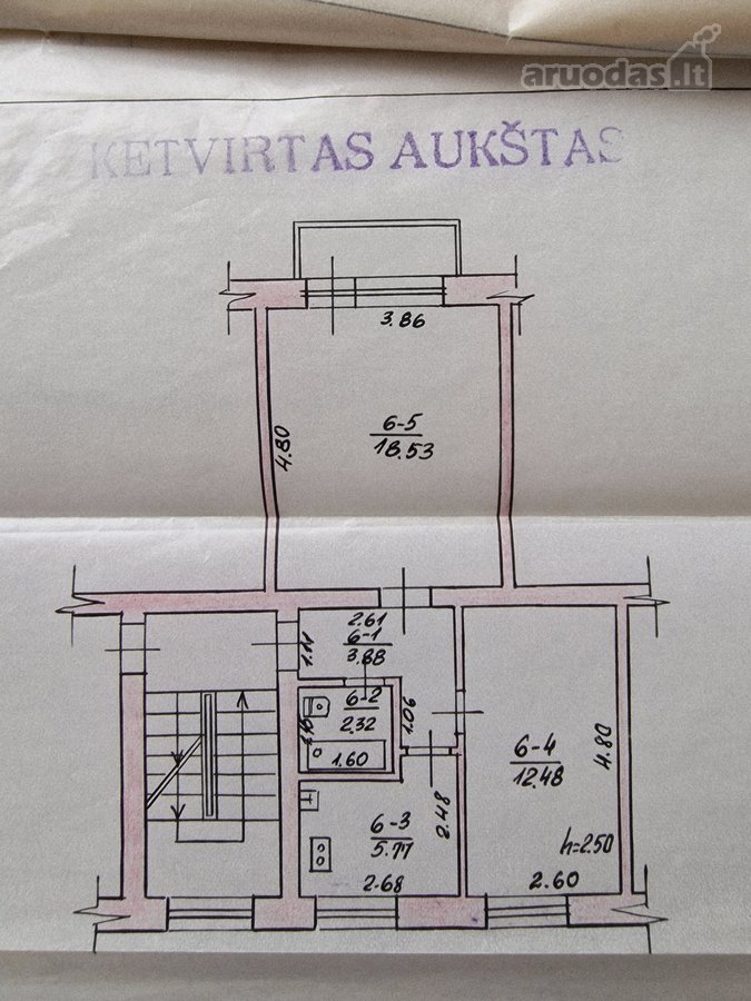 Parduodamas 2 Kambarių Butas Renovuotame Name - nuotraukos Nr. 19