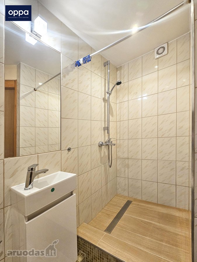Nuomojamas jaukus ir šviesus vieno kambario - nuotraukos Nr. 11