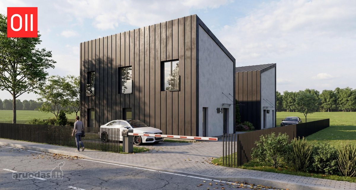 Parduodami modernios architektūros vienbučiai - nuotraukos Nr. 6