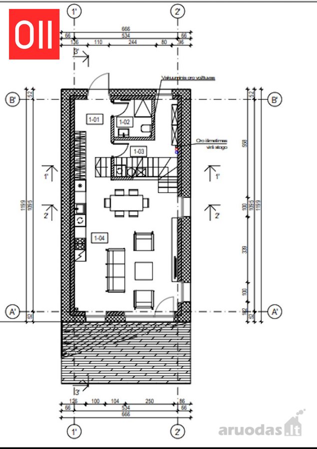 Parduodami modernios architektūros vienbučiai - nuotraukos Nr. 9