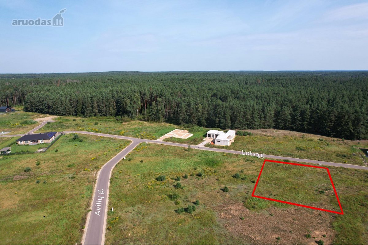 15 arų keturkampis sklypas Vilniuje, Grinės - nuotraukos Nr. 5