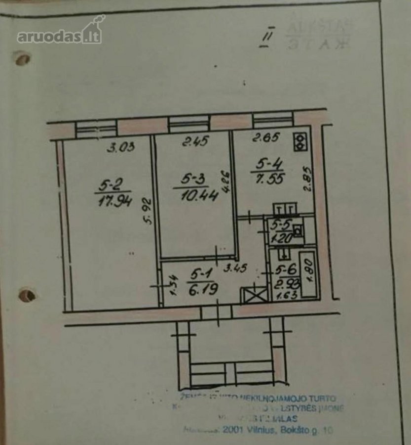 Parduodamas 2 Kambarių Butas Šalia Vingio Parko - nuotraukos Nr. 6