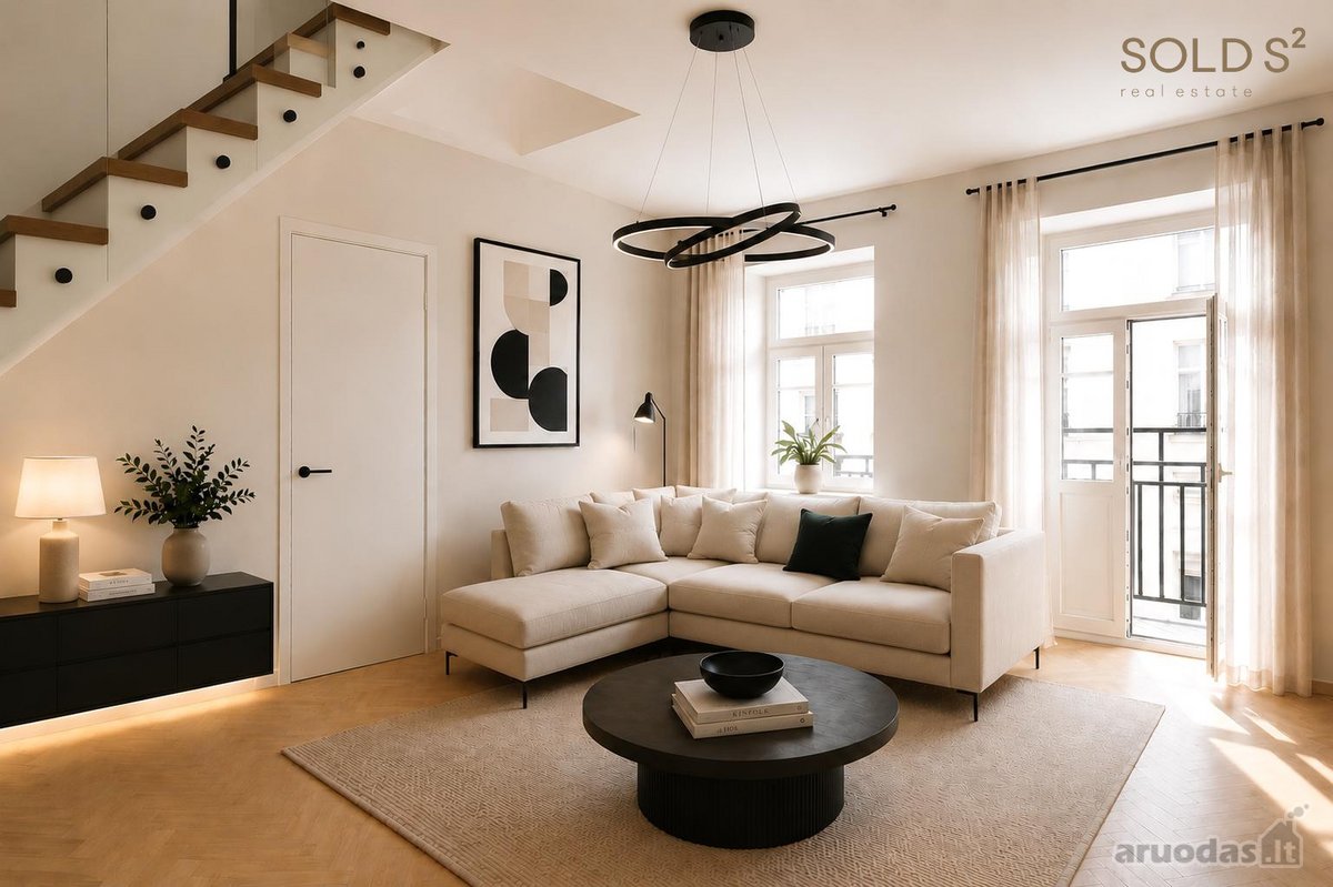 Parduodami aukštų lubų penthouse apartamentai - nuotraukos Nr. 3