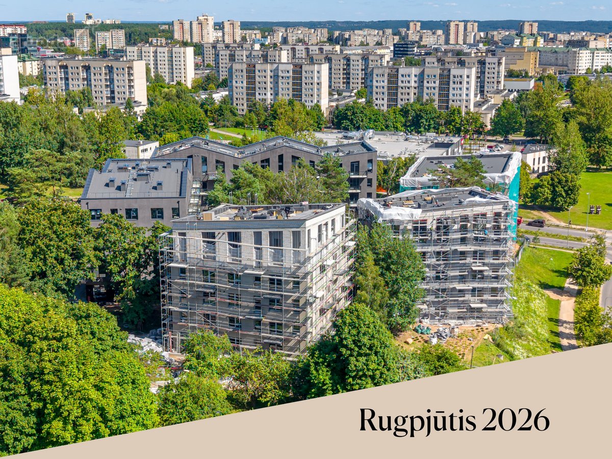 Projekte „Medeinos namai“, žaliuojančiuose - nuotraukos Nr. 14