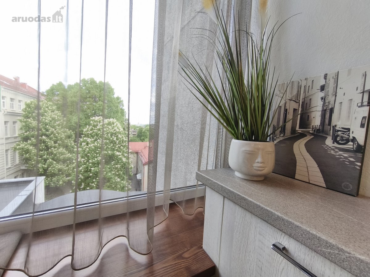 Nuomojamas erdvus 2 kambarių butas su - nuotraukos Nr. 27