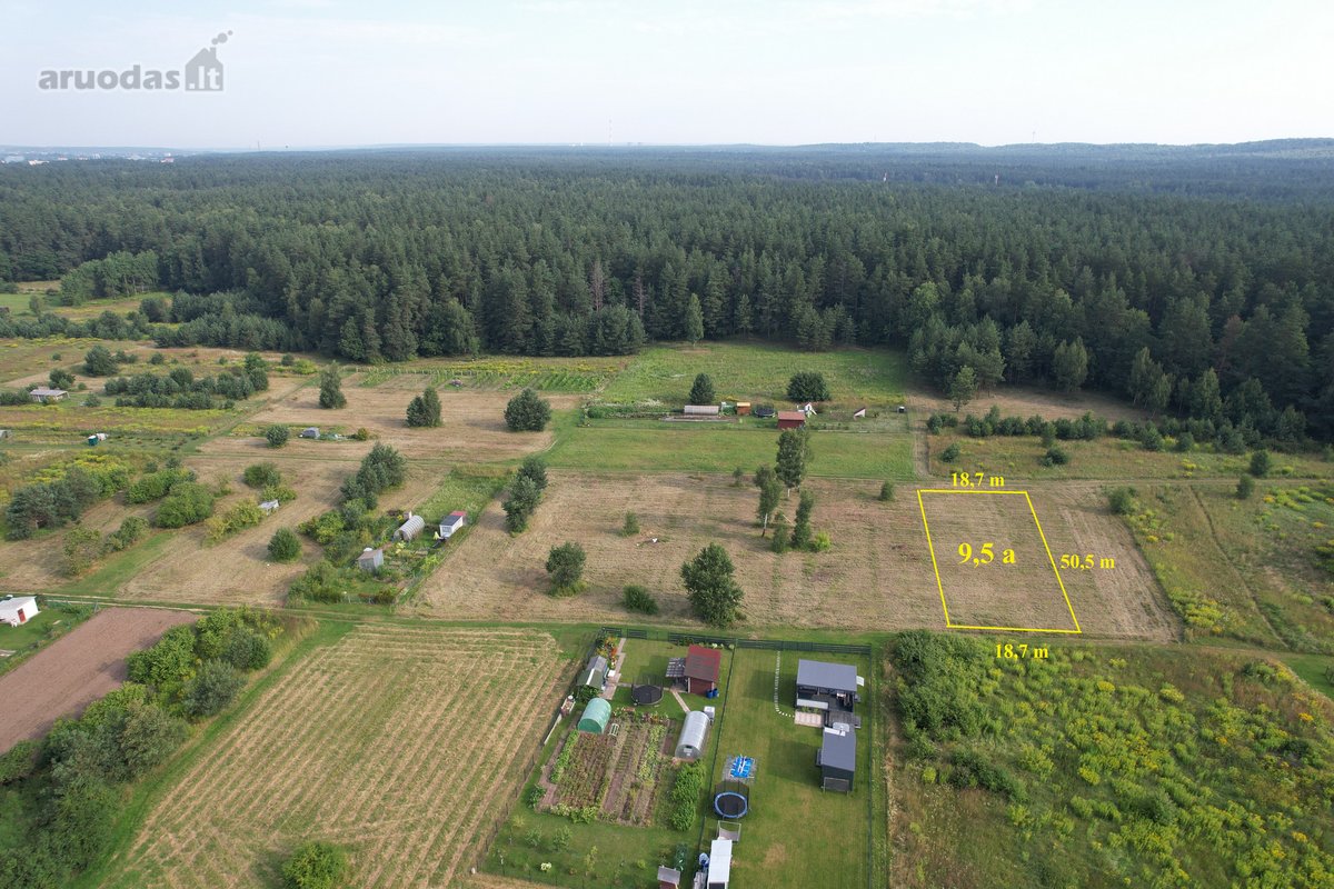 Parduodamas 9,5 arų sklypas Statybininkų g., - nuotraukos Nr. 3