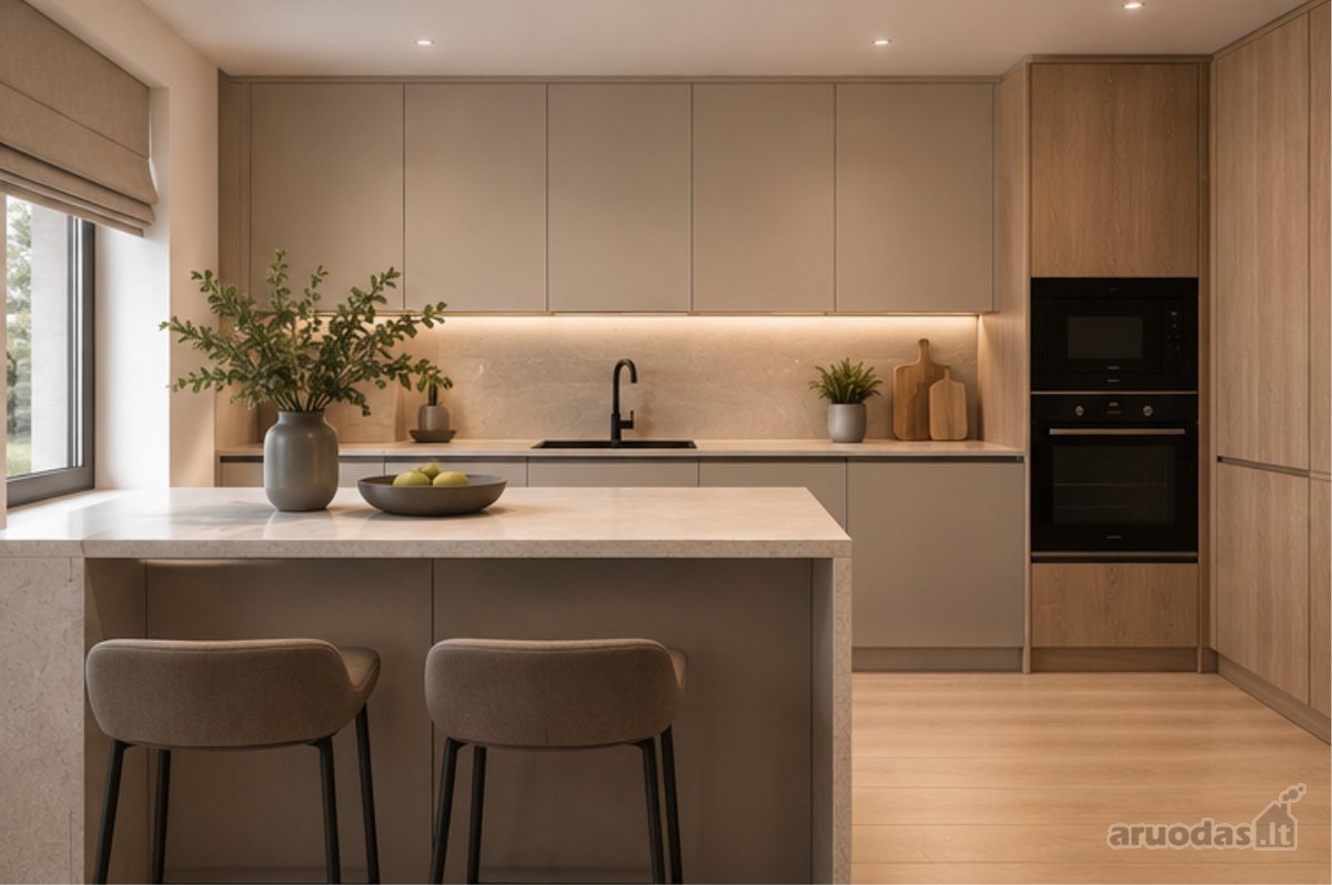 Modernus A++ klasės vieno aukšto dvibutis - nuotraukos Nr. 10
