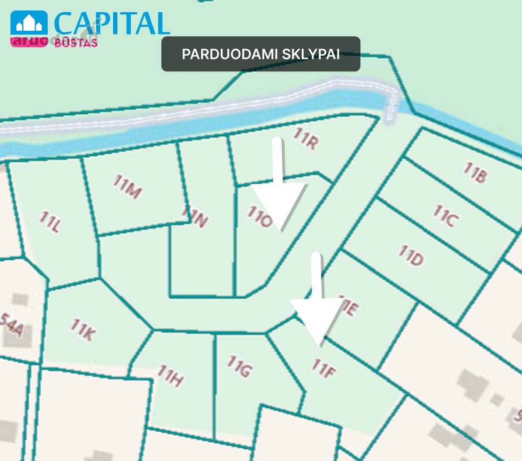 Parduodami Du Paruošti Statybai Sklypai Šalia - nuotraukos Nr. 6