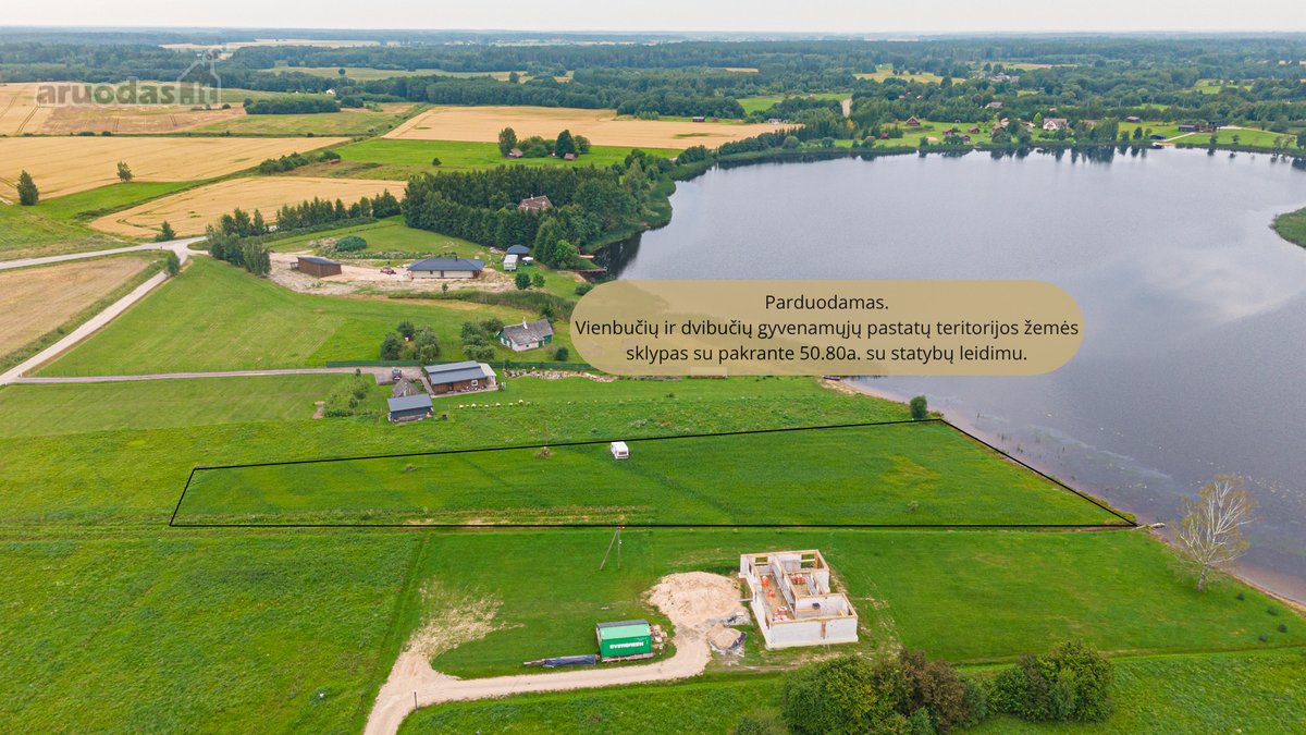 Išskirtinis Sklypas Su ~50 M Pakrante Prie - nuotraukos Nr. 26