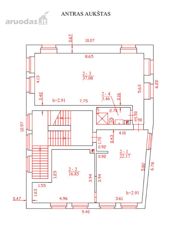 Parduodami du administraciniai pastatai su - nuotraukos Nr. 25