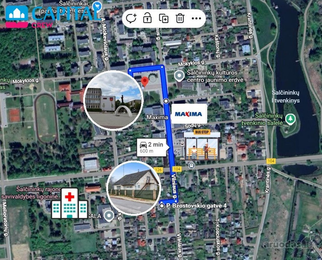 Parduodamas 98 Kv.m Gyvenamasis Namas Su 8,21 - nuotraukos Nr. 21