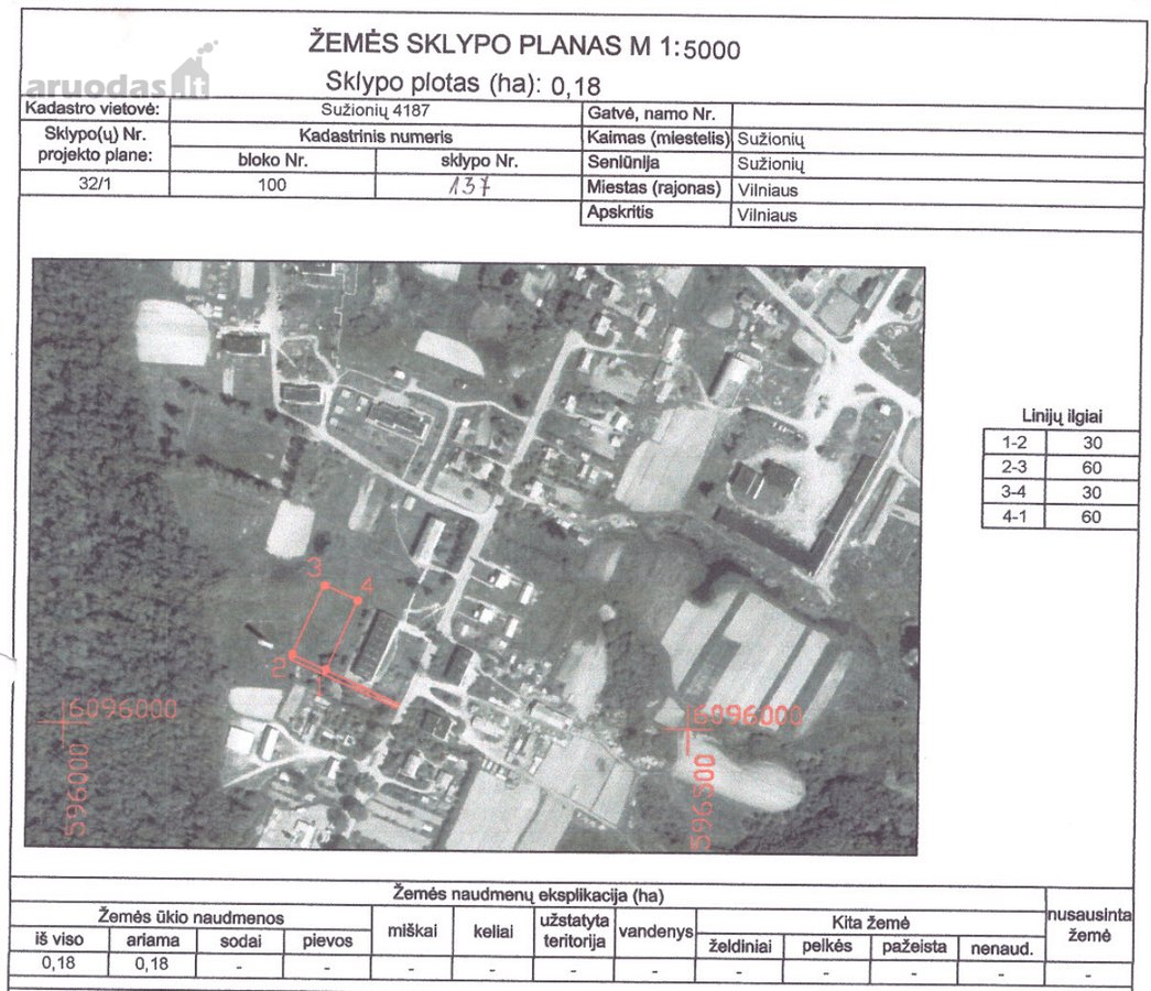 Parduodamas 18a žemės ūkio paskirties sklypas - nuotraukos Nr. 3
