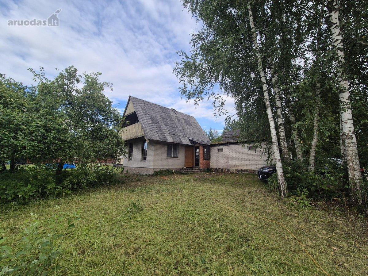 Karkasinis namas sodo sklype su ūkiniu - nuotraukos Nr. 3