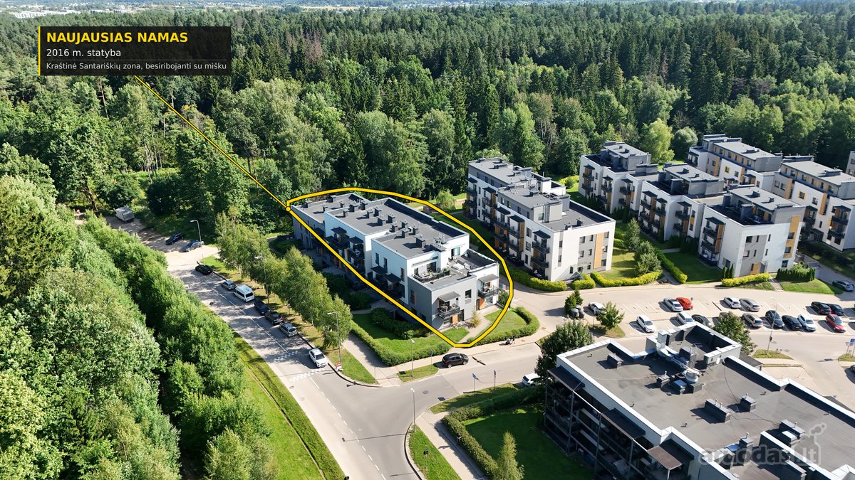 Parduodamas puikiai išplanuotas 3 kambarių - nuotraukos Nr. 26