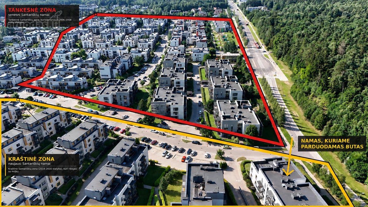 Parduodamas puikiai išplanuotas 3 kambarių - nuotraukos Nr. 25
