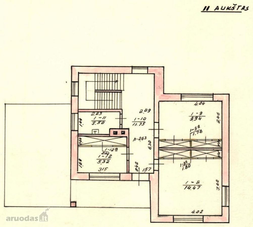 Parduodamas erdvus ~180 kv. m. mūrinis namas - nuotraukos Nr. 31