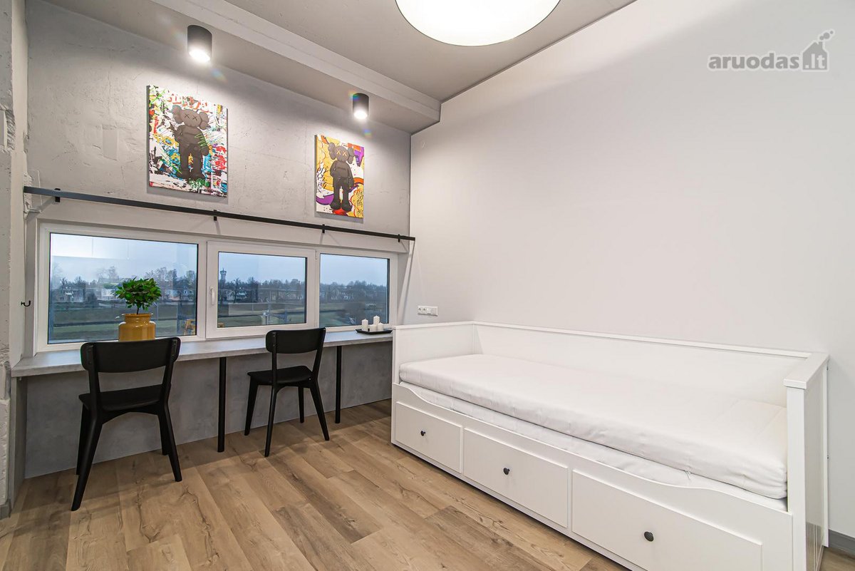 Nuomojamas pilnai įrengtas 18m2 loftas-studia - nuotraukos Nr. 3