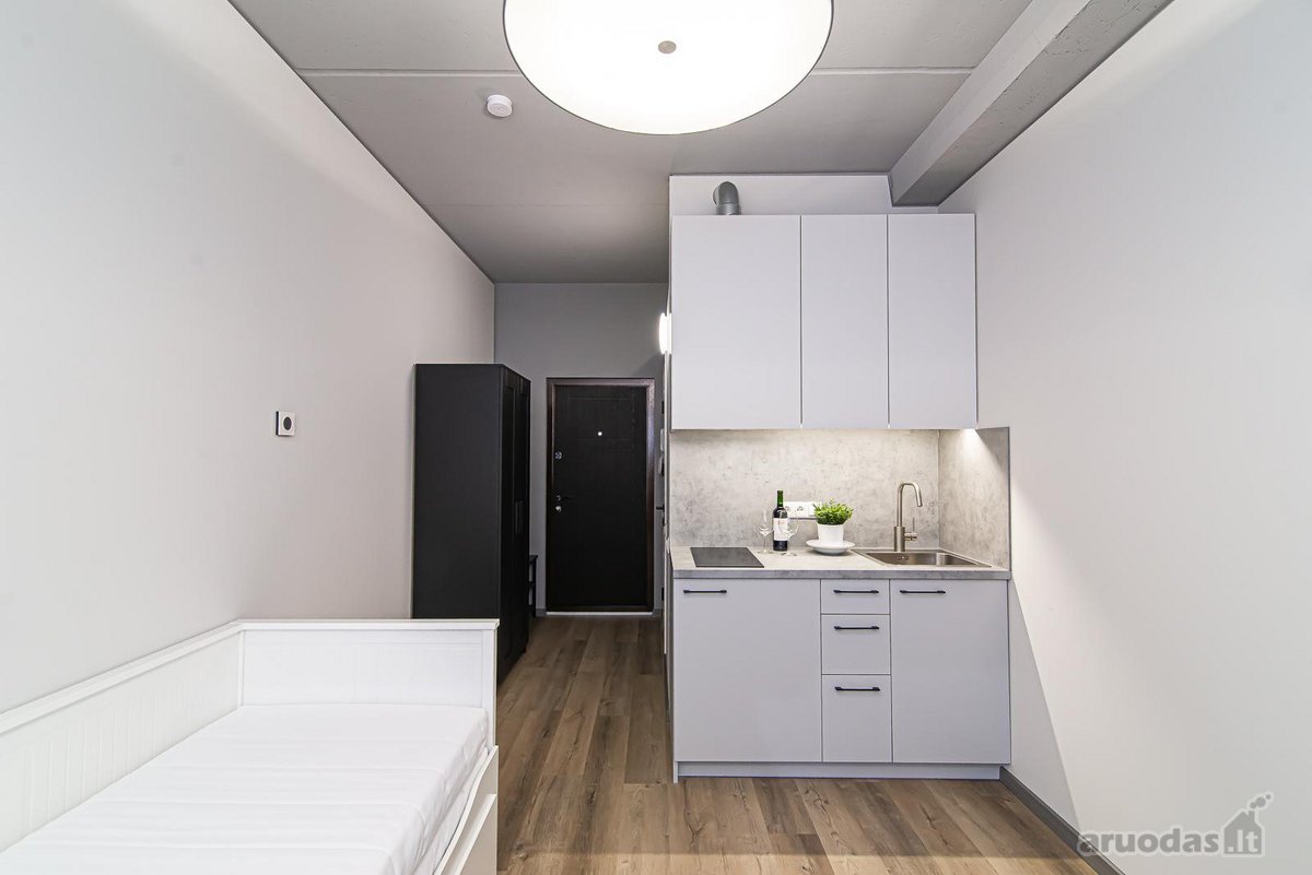 Nuomojamas pilnai įrengtas 18m2 loftas-studia - nuotraukos Nr. 5