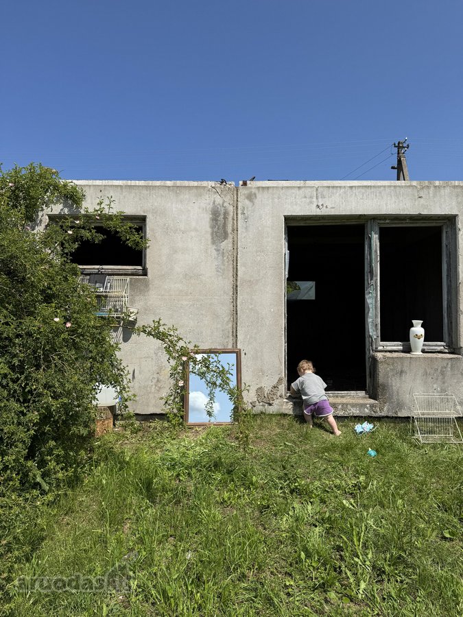 Parduodamas sklypas su 80m2 + antresolės namo - nuotraukos Nr. 2