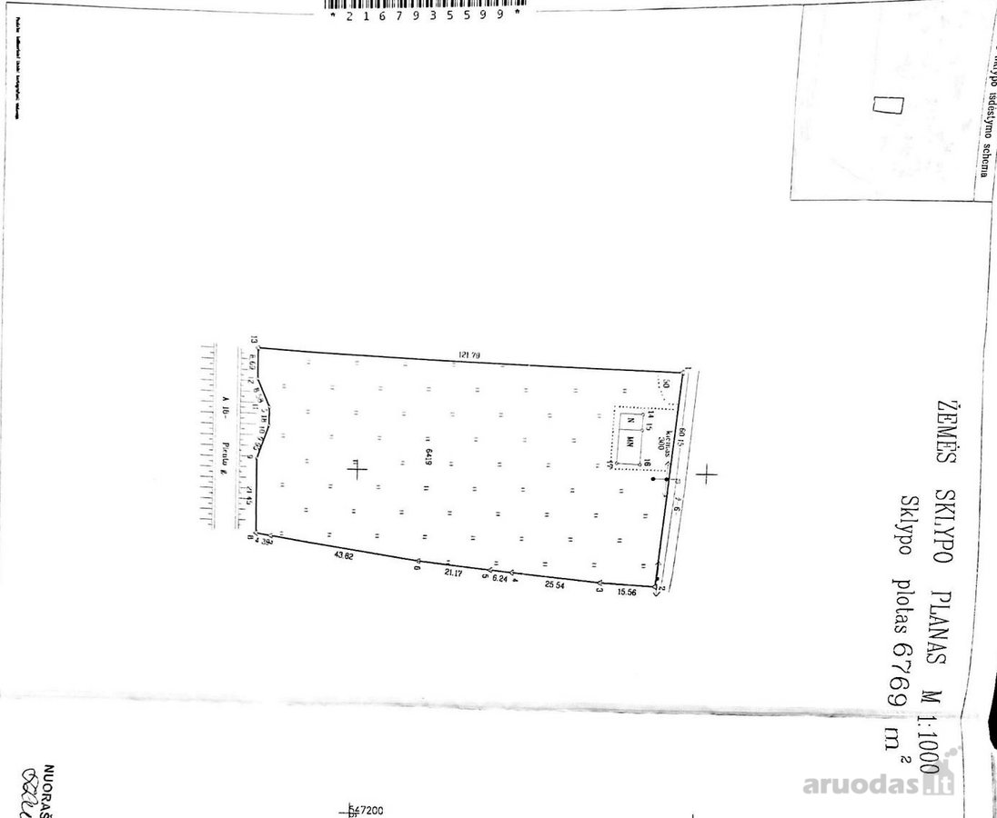 Parduodamas sklypas su 80m2 + antresolės namo - nuotraukos Nr. 3