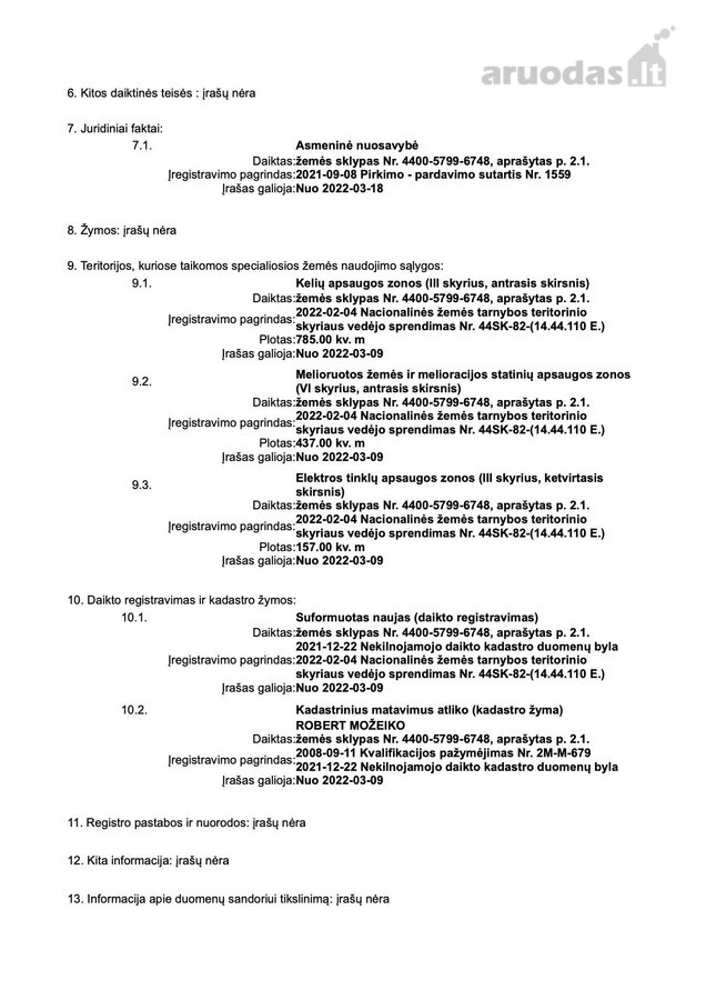 Parduodamas sklypas su 80m2 + antresolės namo - nuotraukos Nr. 7
