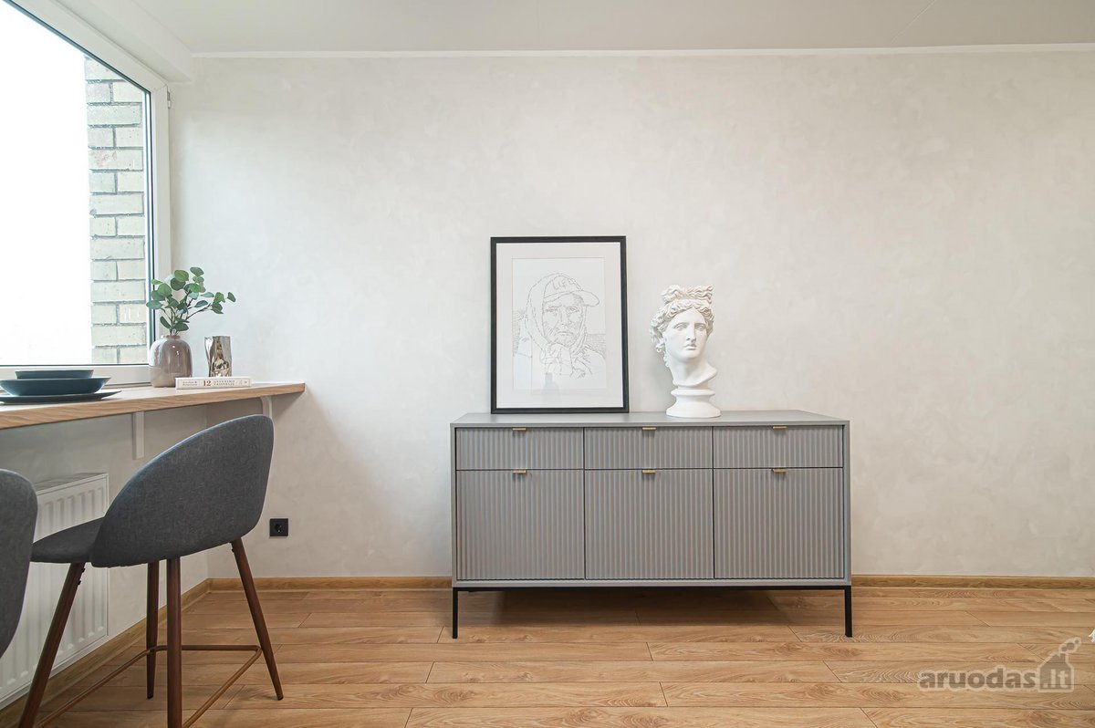 Dizainerio įrengtas 1,5 kambario butas - nuotraukos Nr. 17