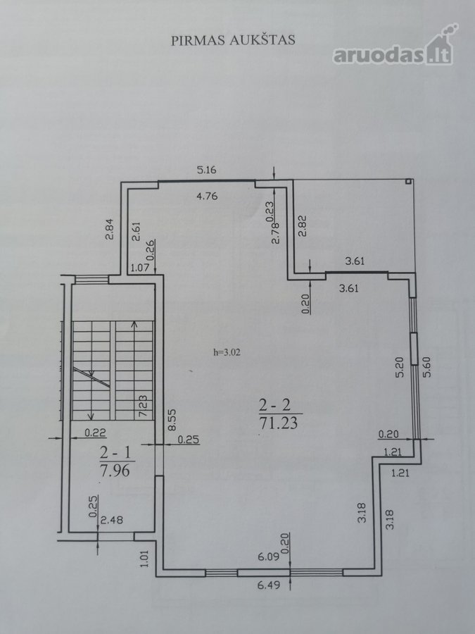 75 M² Butas Gineitiškėse 5% vasaros - nuotraukos Nr. 15