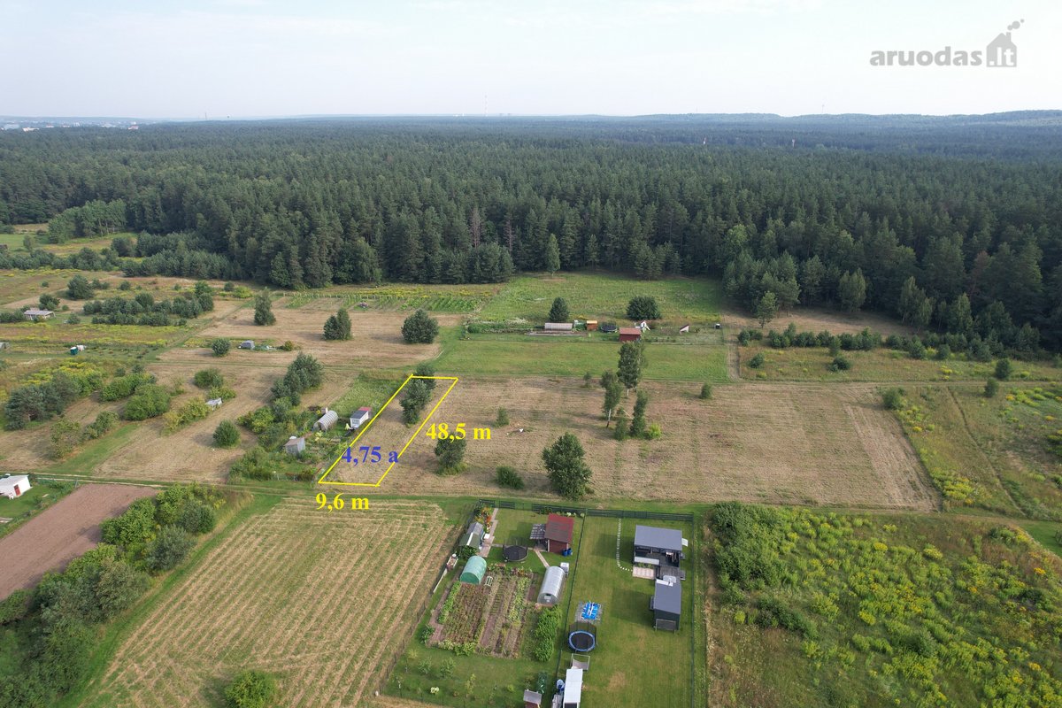 Parduodamas 4,75 arų sklypas, bendroje - nuotraukos Nr. 2