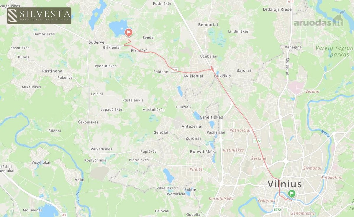 Parduodamas 6.25 arų sklypas Grikieniuose – - nuotraukos Nr. 9