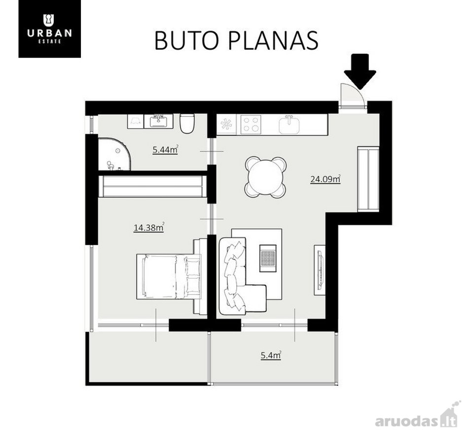Saulėtas, Erdvus Butas Jūsų Poilsiui Ar - nuotraukos Nr. 21