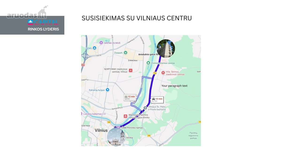 Parduodamas Itin Erdvus 4 Kambarių Butas - nuotraukos Nr. 14