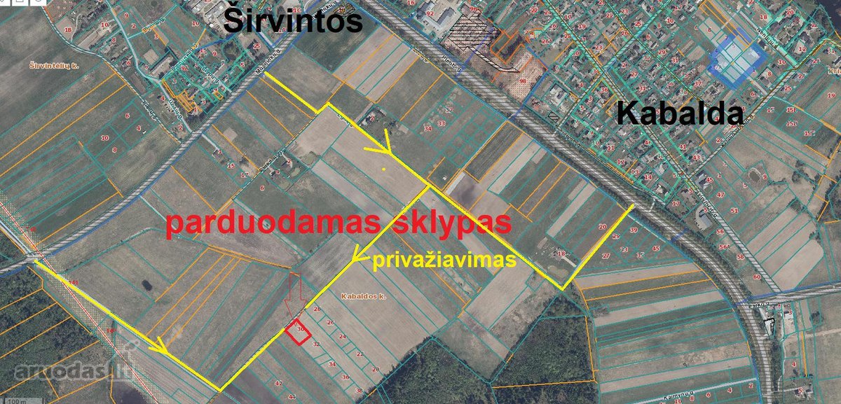 Parduodamas namų valdos sklypas - nuotraukos Nr. 4