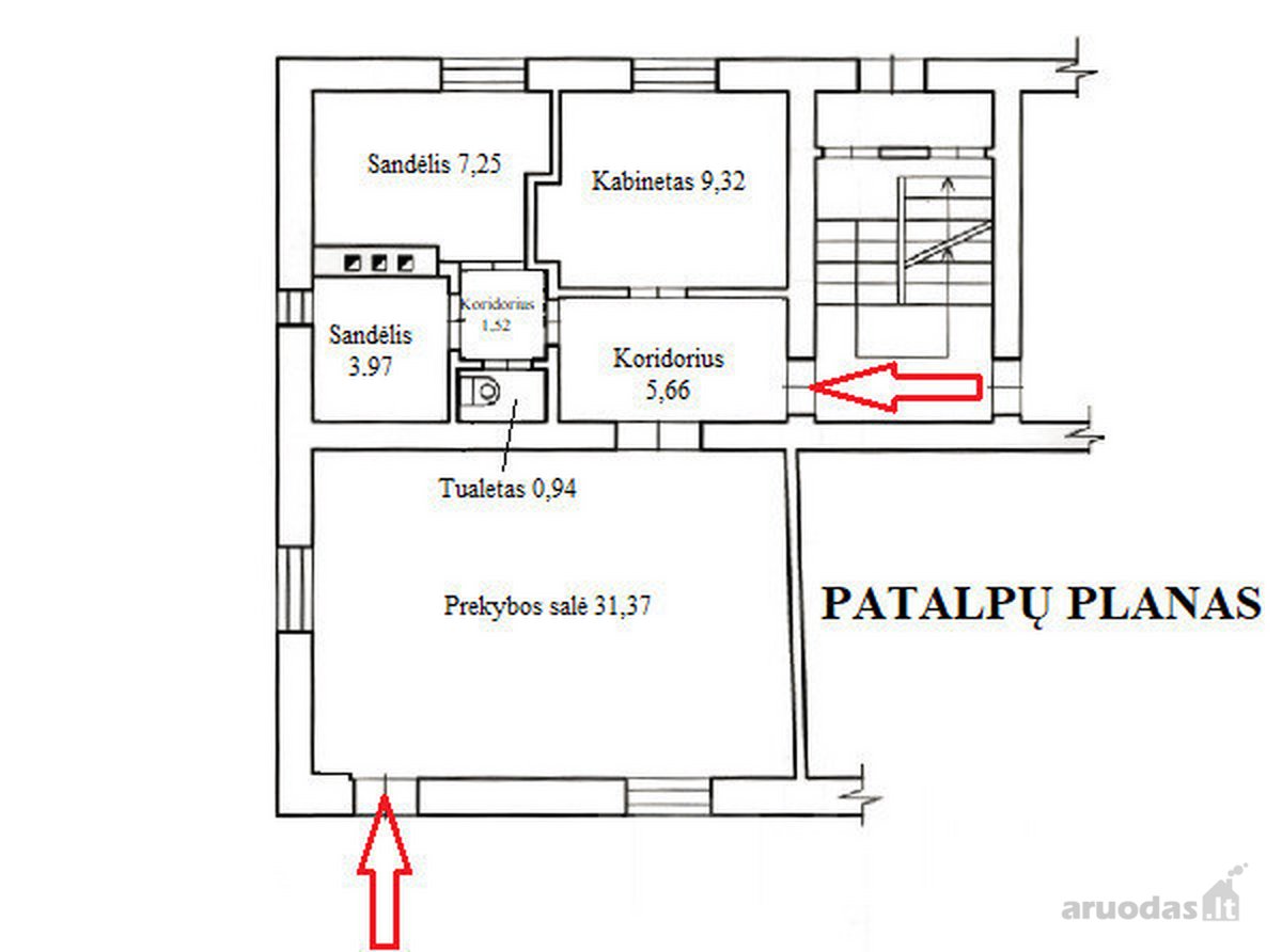 Parduodamos 60,03 Kv.m. Patalpos, Ukmergės G. - nuotraukos Nr. 15