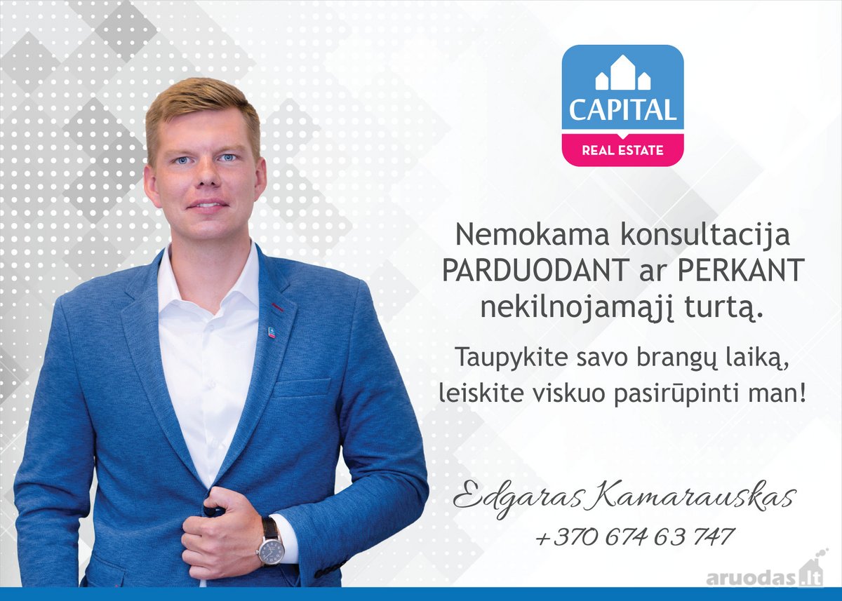 Parduodamas remontuotinas 2 kambarių butas - nuotraukos Nr. 20