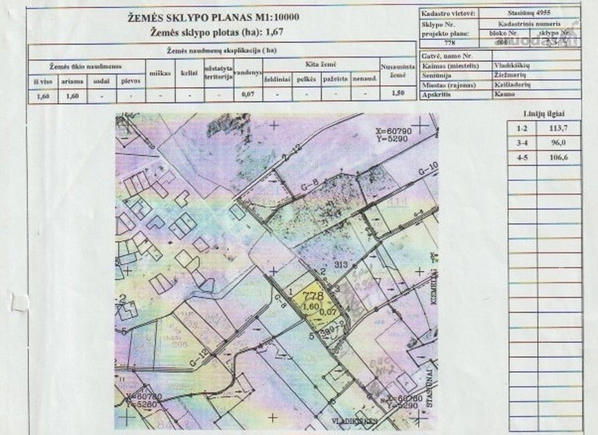 Parduodamas unikalus 1,67 ha žemės sklypas su - nuotraukos Nr. 7