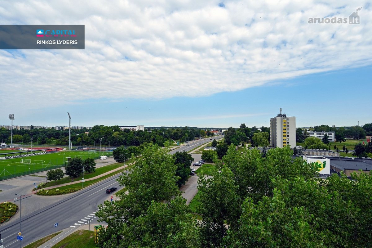 Šviesus 1 K. Butas 9 Aukšte Su Panoraminiu Vaizdu - nuotraukos Nr. 14