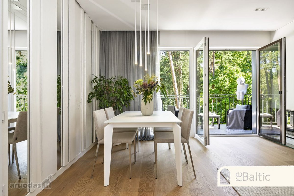 Prestižiniai trijų kambarių apartamentai su - nuotraukos Nr. 4