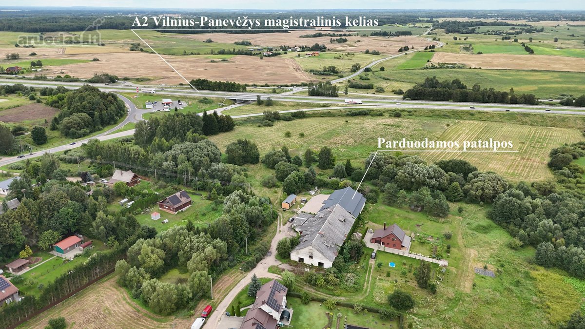 Parduodamos 855 kv.m. + 800 kv.m. paliepės - nuotraukos Nr. 3