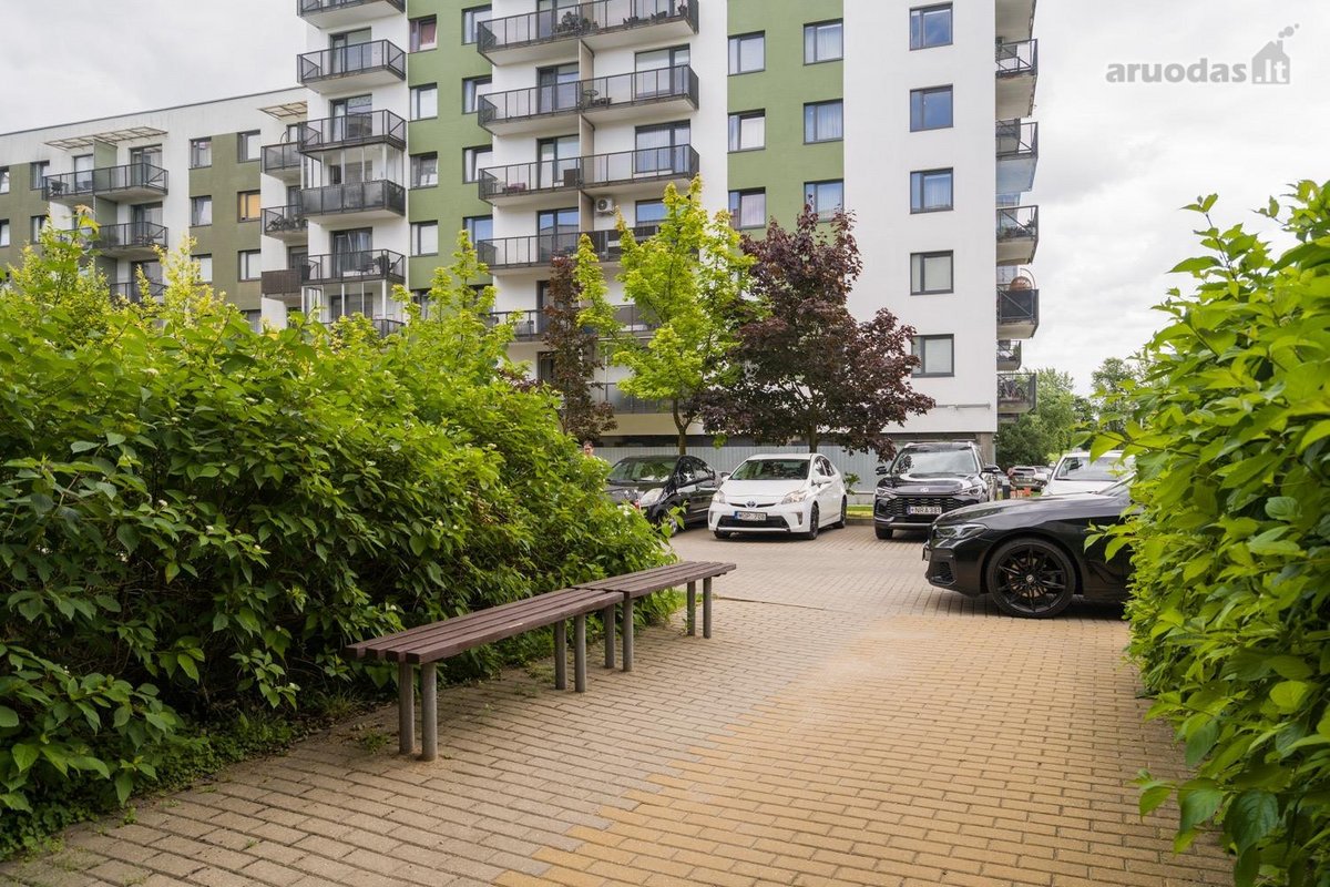 2 Kambarių Butas Su Požeminiu Parkingu Po - nuotraukos Nr. 23