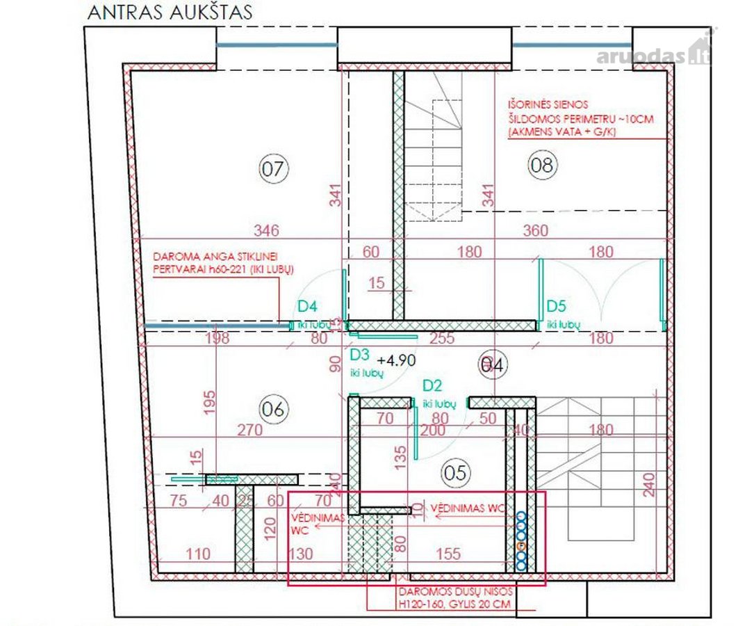Parduodamas erdvus loftas Dūmų gatvės - nuotraukos Nr. 32