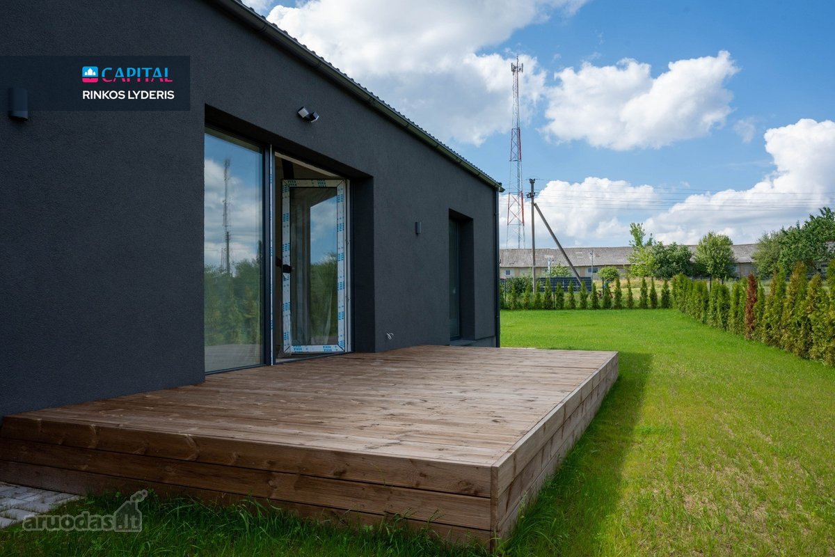 Naujos Statybos 4 Kambarių Namas Su 7,96 A - nuotraukos Nr. 12