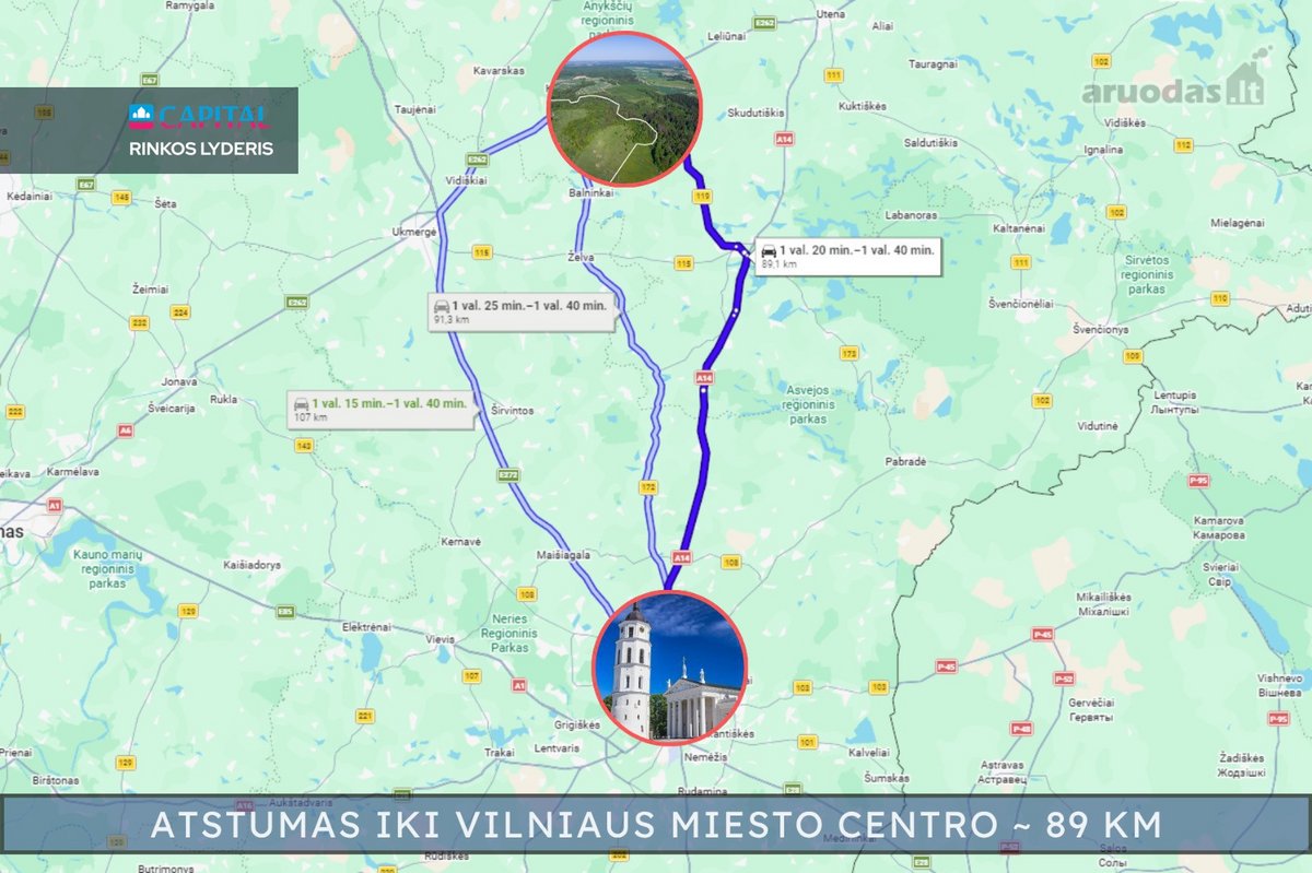 Parduodamas 1336 a. žemės ūkio paskirties - nuotraukos Nr. 12