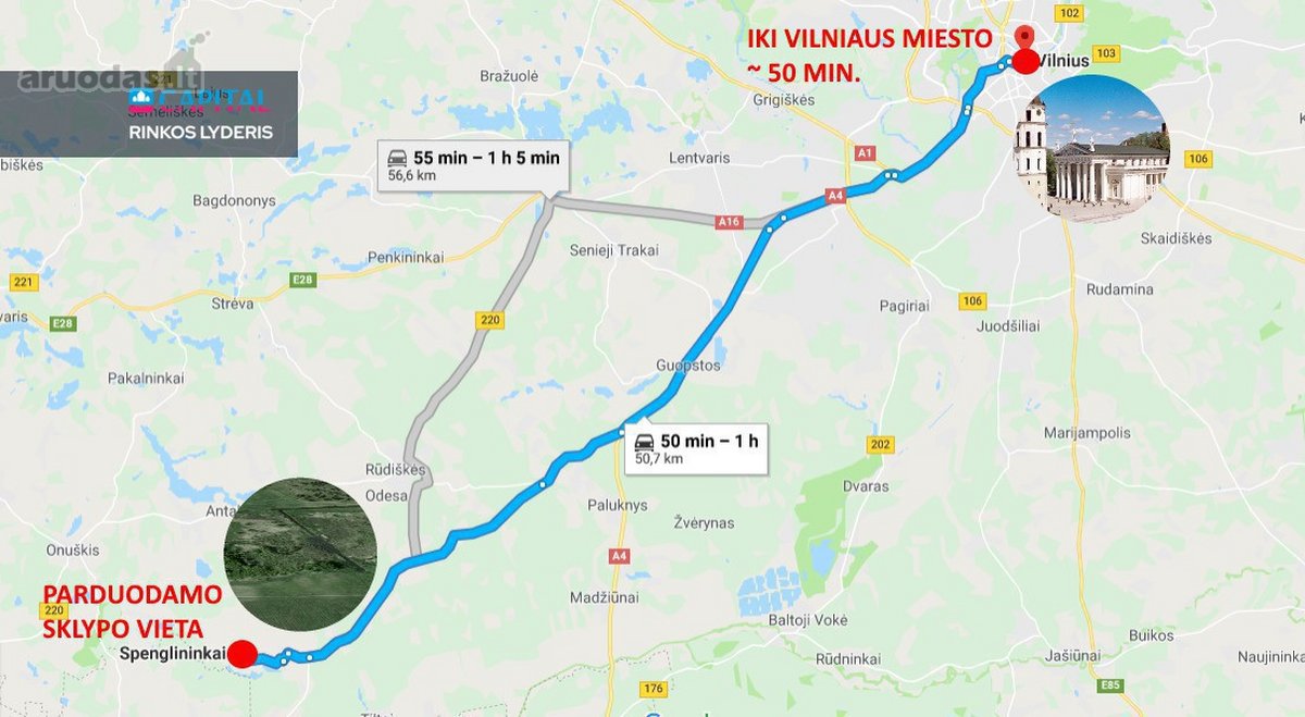 Parduodamas 459 arų žemės ūkio paskirties - nuotraukos Nr. 4