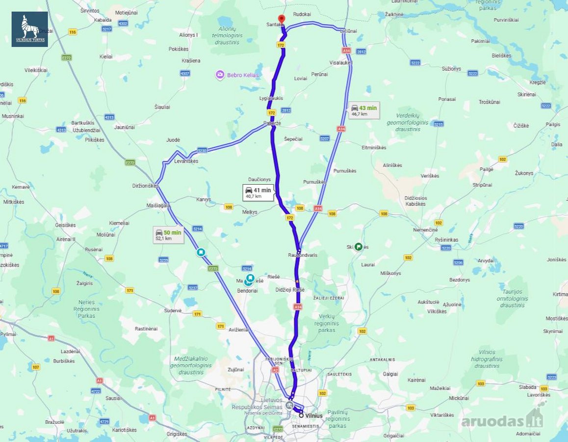 Parduodamas 1 Ha Sklypas Prie Vandens Su - nuotraukos Nr. 19