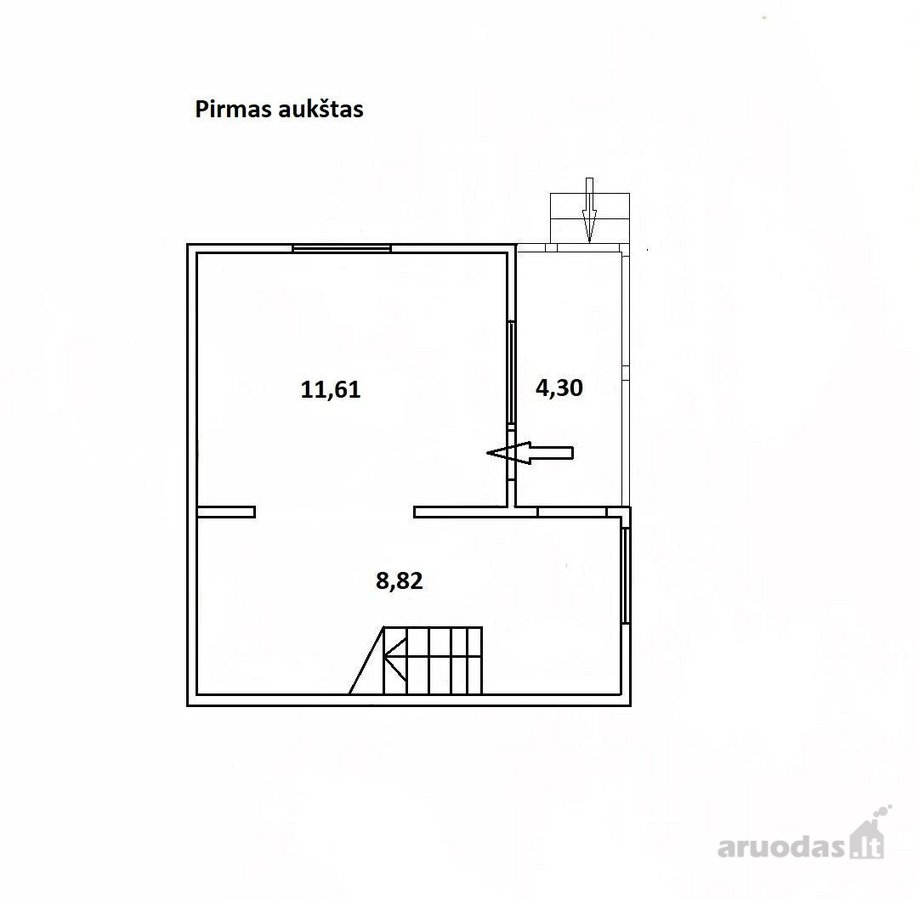 Sodo namas prie miško ir ežero - nuotraukos Nr. 13