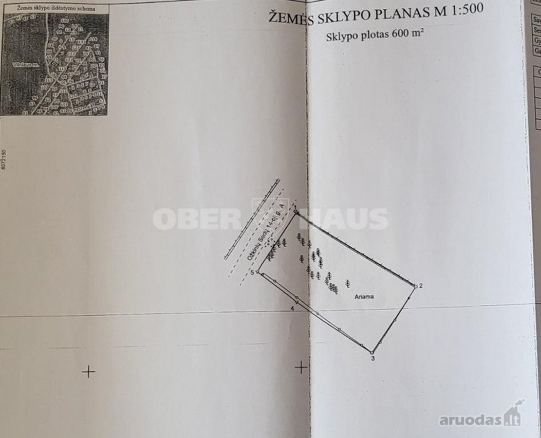 Parduodamas 6 Arų Sodo Sklypas Ožkinių - nuotraukos Nr. 4